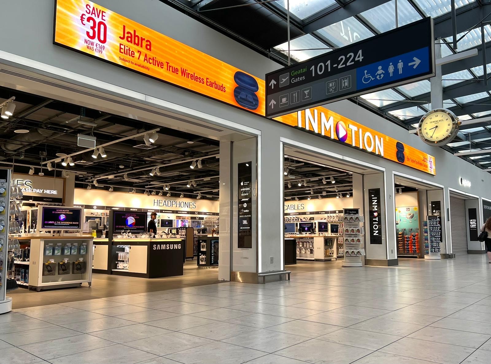 InMotion Located In Terminal 1 At Dublin Airport